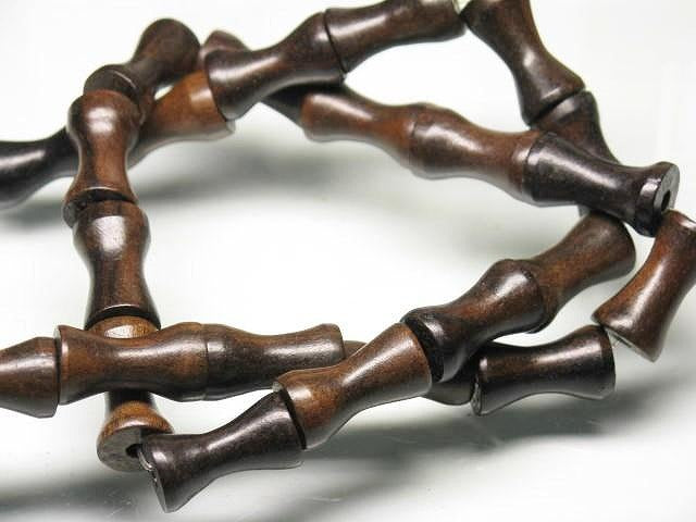 TOKO-BEADS PW311N-90 Wooden bead (strand) 9.5mm PW311N-90 ウッドビーズ（連） 9.5mm Asian bead & African bead  Handmade,Lampeork,bead,asia,india,ethnic,parts,accessory,beads とんぼ玉,ビーズ,トンボ玉,アジア,インド,エスニック,手作り,パーツ,アクセサリー