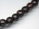 TOKO-BEADS PW312-02N Wooden bead (strand) 10mm PW312-02N ウッドビーズ（連） 10mm Asian bead & African bead  Handmade,Lampeork,bead,asia,india,ethnic,parts,accessory,beads とんぼ玉,ビーズ,トンボ玉,アジア,インド,エスニック,手作り,パーツ,アクセサリー