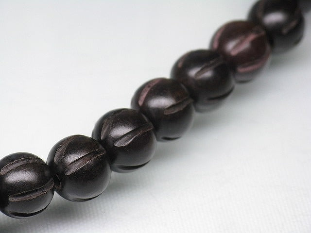 PW312N-02 Wooden bead (strand) 10mm