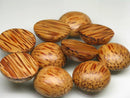 TOKO-BEADS PW406-03P Wooden Cabochon M (10pcs) 20mm PW406-03P ウッドカボションM（10個パック） 20mm Asian bead & African bead  Handmade,Lampeork,bead,asia,india,ethnic,parts,accessory,beads とんぼ玉,ビーズ,トンボ玉,アジア,インド,エスニック,手作り,パーツ,アクセサリー