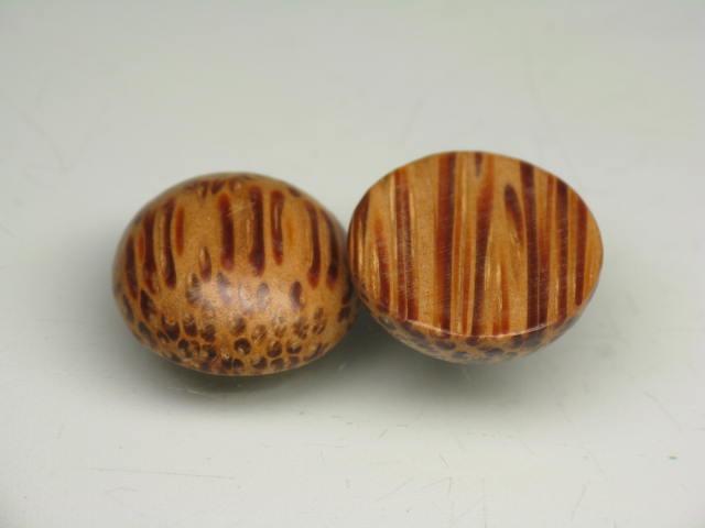 TOKO-BEADS PW406-01S Wooden Cabochon XS 14mm PW406-01S ウッドカボションXS 14mm Asian bead & African bead  Handmade,Lampeork,bead,asia,india,ethnic,parts,accessory,beads とんぼ玉,ビーズ,トンボ玉,アジア,インド,エスニック,手作り,パーツ,アクセサリー