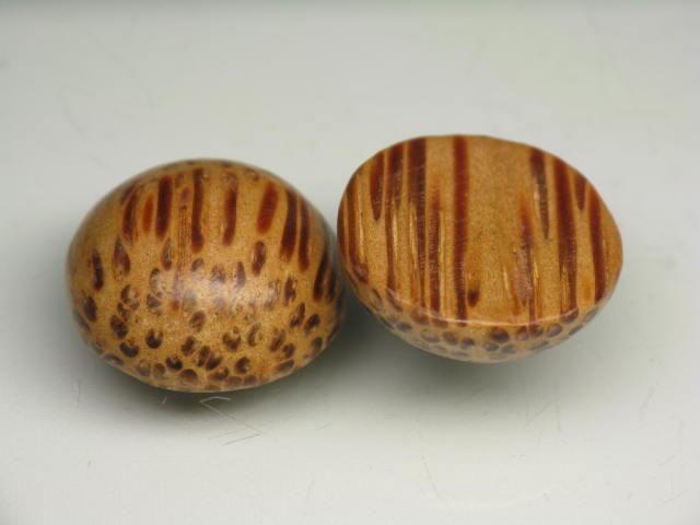 TOKO-BEADS PW406-02S Wooden Cabochon S 18mm PW406-02S ウッドカボションS 18mm Asian bead & African bead  Handmade,Lampeork,bead,asia,india,ethnic,parts,accessory,beads とんぼ玉,ビーズ,トンボ玉,アジア,インド,エスニック,手作り,パーツ,アクセサリー