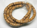 TOKO-BEADS PW999-03N Palmtree Seed bead (strand) 5.3mm PW999-03N ココナッツシードビーズ（連） 5.3mm Asian bead & African bead  Handmade,Lampeork,bead,asia,india,ethnic,parts,accessory,beads とんぼ玉,ビーズ,トンボ玉,アジア,インド,エスニック,手作り,パーツ,アクセサリー
