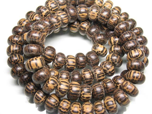 | TOKO-BEADS |PW999N-05 ココナッツビーズ（連） 13mmとんぼ玉,ビーズ,トンボ玉,アジア,インド,エスニック,手作り,パーツ,アクセサリー