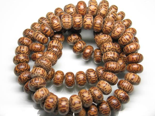 | TOKO-BEADS |PW999N-06 ココナッツビーズ（連） 13mmとんぼ玉,ビーズ,トンボ玉,アジア,インド,エスニック,手作り,パーツ,アクセサリー