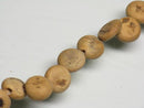 TOKO-BEADS PW999-07N Palm wood bead (strand) 8mm PW999-07N ココナッツビーズ（連） 8mm Asian bead & African bead  Handmade,Lampeork,bead,asia,india,ethnic,parts,accessory,beads とんぼ玉,ビーズ,トンボ玉,アジア,インド,エスニック,手作り,パーツ,アクセサリー