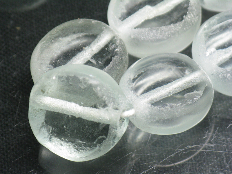 TOKO-BEADS RC001-37N Recycled Glass bead (strand) 16~19mm RC001-37N リサイクルガラスビーズ（連） 16~19mm Asian bead & African bead  Handmade,Lampeork,bead,asia,india,ethnic,parts,accessory,beads とんぼ玉,ビーズ,トンボ玉,アジア,インド,エスニック,手作り,パーツ,アクセサリー