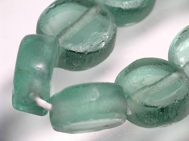TOKO-BEADS RC001-39N Recycled Glass bead (strand) 17.5~19mm RC001-39N リサイクルガラスビーズ（連） 17.5~19mm Asian bead & African bead  Handmade,Lampeork,bead,asia,india,ethnic,parts,accessory,beads とんぼ玉,ビーズ,トンボ玉,アジア,インド,エスニック,手作り,パーツ,アクセサリー