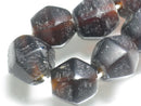 TOKO-BEADS RC001-47N Recycled Glass bead (strand) 14mm RC001-47N リサイクルガラスビーズ（連） 14mm Asian bead & African bead  Handmade,Lampeork,bead,asia,india,ethnic,parts,accessory,beads とんぼ玉,ビーズ,トンボ玉,アジア,インド,エスニック,手作り,パーツ,アクセサリー
