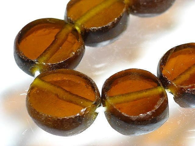 TOKO-BEADS RC001-56N Recycled Glass bead (strand) 15~19mm RC001-56N リサイクルガラスビーズ（連） 15~19mm Asian bead & African bead  Handmade,Lampeork,bead,asia,india,ethnic,parts,accessory,beads とんぼ玉,ビーズ,トンボ玉,アジア,インド,エスニック,手作り,パーツ,アクセサリー