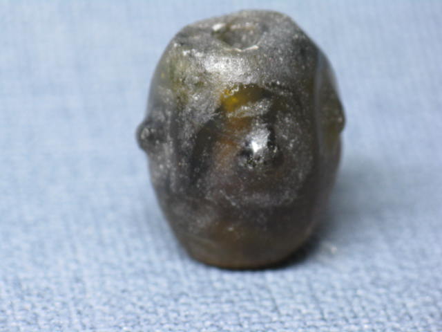 TOKO-BEADS RC003-03 Old Glass bead (Musk) 19mm RC003-03 オールドガラスビーズ（muka） 19mm Asian bead & African bead  Handmade,Lampeork,bead,asia,india,ethnic,parts,accessory,beads とんぼ玉,ビーズ,トンボ玉,アジア,インド,エスニック,手作り,パーツ,アクセサリー