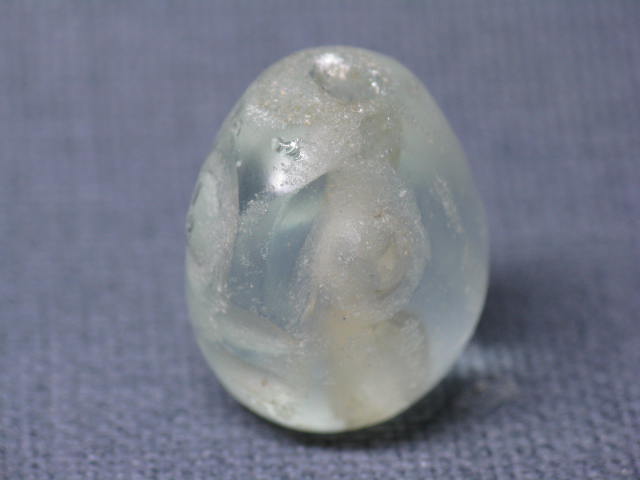 TOKO-BEADS RC003-08 Old Glass bead (Musk) 21mm RC003-08 オールドガラスビーズ（muka） 21mm Asian bead & African bead  Handmade,Lampeork,bead,asia,india,ethnic,parts,accessory,beads とんぼ玉,ビーズ,トンボ玉,アジア,インド,エスニック,手作り,パーツ,アクセサリー