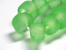 TOKO-BEADS RC004-73N Recycled Glass bead (strand)  12~13mm RC004-73N リサイクルガラスビーズ（連）  12~13mm Asian bead & African bead  Handmade,Lampeork,bead,asia,india,ethnic,parts,accessory,beads とんぼ玉,ビーズ,トンボ玉,アジア,インド,エスニック,手作り,パーツ,アクセサリー