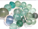 TOKO-BEADS RC005-14N Old Glass bead (strand) 20~36mm RC005-14N オールドガラスビーズ（連） 20~36mm Asian bead & African bead  Handmade,Lampeork,bead,asia,india,ethnic,parts,accessory,beads とんぼ玉,ビーズ,トンボ玉,アジア,インド,エスニック,手作り,パーツ,アクセサリー