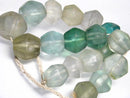 TOKO-BEADS RC005-33N Old Glass bead (strand) 23~32mm RC005-33N オールドガラスビーズ（連） 23~32mm Asian bead & African bead  Handmade,Lampeork,bead,asia,india,ethnic,parts,accessory,beads とんぼ玉,ビーズ,トンボ玉,アジア,インド,エスニック,手作り,パーツ,アクセサリー