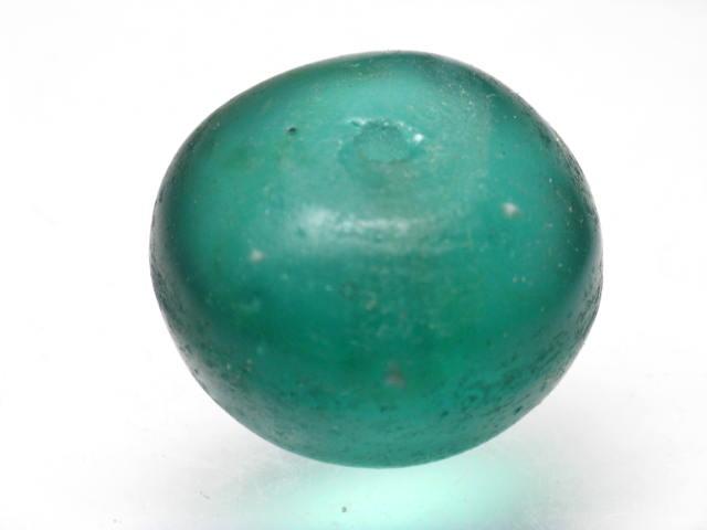 TOKO-BEADS RC006-14 Old Glass bead 28mm RC006-14 オールドガラスビーズ（大玉） 28mm Asian bead & African bead  Handmade,Lampeork,bead,asia,india,ethnic,parts,accessory,beads とんぼ玉,ビーズ,トンボ玉,アジア,インド,エスニック,手作り,パーツ,アクセサリー