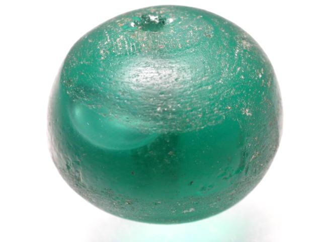 TOKO-BEADS RC006-33 Old Glass bead 31mm RC006-33 オールドガラスビーズ（大玉） 31mm Asian bead & African bead  Handmade,Lampeork,bead,asia,india,ethnic,parts,accessory,beads とんぼ玉,ビーズ,トンボ玉,アジア,インド,エスニック,手作り,パーツ,アクセサリー
