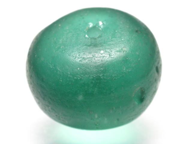 TOKO-BEADS RC006-35 Old Glass bead 31mm RC006-35 オールドガラスビーズ（大玉） 31mm Asian bead & African bead  Handmade,Lampeork,bead,asia,india,ethnic,parts,accessory,beads とんぼ玉,ビーズ,トンボ玉,アジア,インド,エスニック,手作り,パーツ,アクセサリー