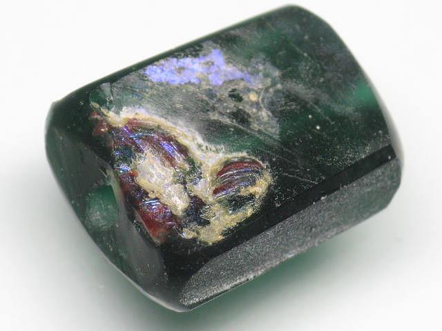 TOKO-BEADS RG017-14 Roman Glass bead 13mm RG017-14 ローマングラスビーズ 13mm Asian bead & African bead  Handmade,Lampeork,bead,asia,india,ethnic,parts,accessory,beads とんぼ玉,ビーズ,トンボ玉,アジア,インド,エスニック,手作り,パーツ,アクセサリー