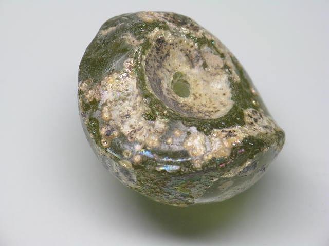 TOKO-BEADS RG018-23 Roman Glass bead 24mm RG018-23 ローマングラスビーズ 24mm Asian bead & African bead  Handmade,Lampeork,bead,asia,india,ethnic,parts,accessory,beads とんぼ玉,ビーズ,トンボ玉,アジア,インド,エスニック,手作り,パーツ,アクセサリー