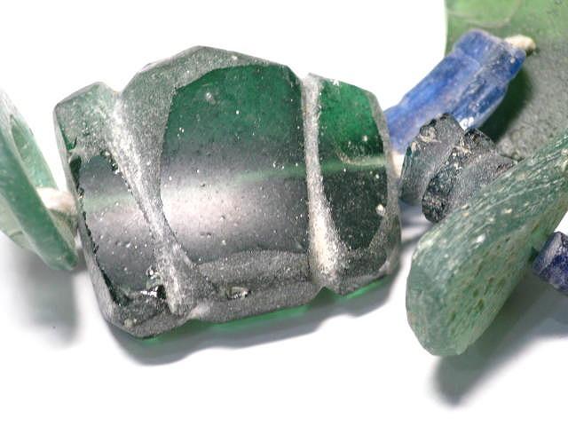 TOKO-BEADS RG022-13 Roman Glass bead (strand) 5~24mm RG022-13 ローマングラス（連） 5~24mm Asian bead & African bead  Handmade,Lampeork,bead,asia,india,ethnic,parts,accessory,beads とんぼ玉,ビーズ,トンボ玉,アジア,インド,エスニック,手作り,パーツ,アクセサリー