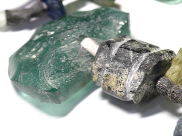 TOKO-BEADS RG022-15 Roman Glass bead (strand) 5~24mm RG022-15 ローマングラス（連） 5~24mm Asian bead & African bead  Handmade,Lampeork,bead,asia,india,ethnic,parts,accessory,beads とんぼ玉,ビーズ,トンボ玉,アジア,インド,エスニック,手作り,パーツ,アクセサリー