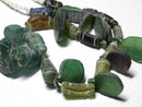 TOKO-BEADS RG022-17 Roman Glass bead (strand) 5~24mm RG022-17 ローマングラス（連） 5~24mm Asian bead & African bead  Handmade,Lampeork,bead,asia,india,ethnic,parts,accessory,beads とんぼ玉,ビーズ,トンボ玉,アジア,インド,エスニック,手作り,パーツ,アクセサリー