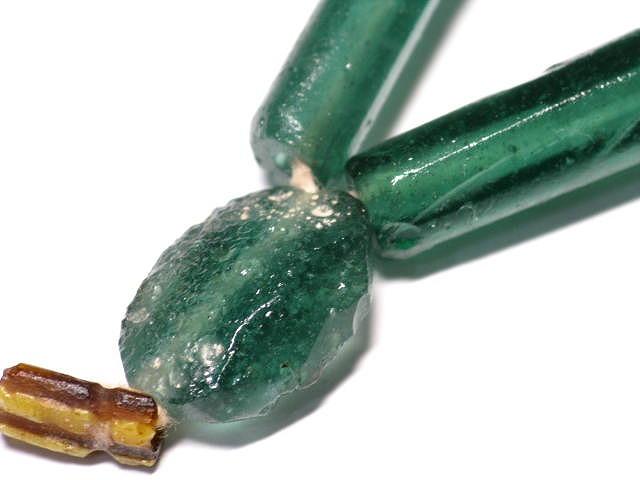 TOKO-BEADS RG022-22 Roman Glass bead (strand) 7~16mm RG022-22 ローマングラス（連） 7~16mm Asian bead & African bead  Handmade,Lampeork,bead,asia,india,ethnic,parts,accessory,beads とんぼ玉,ビーズ,トンボ玉,アジア,インド,エスニック,手作り,パーツ,アクセサリー
