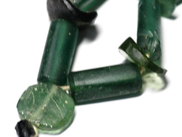 TOKO-BEADS RG022-23 Roman Glass bead (strand) 7~16mm RG022-23 ローマングラス（連） 7~16mm Asian bead & African bead  Handmade,Lampeork,bead,asia,india,ethnic,parts,accessory,beads とんぼ玉,ビーズ,トンボ玉,アジア,インド,エスニック,手作り,パーツ,アクセサリー