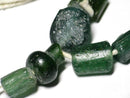 TOKO-BEADS RG022-32 Roman Glass bead (strand) 6~14mm RG022-32 ローマングラス（連） 6~14mm Asian bead & African bead  Handmade,Lampeork,bead,asia,india,ethnic,parts,accessory,beads とんぼ玉,ビーズ,トンボ玉,アジア,インド,エスニック,手作り,パーツ,アクセサリー