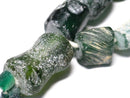 TOKO-BEADS RG022-33 Roman Glass bead (strand) 6~14mm RG022-33 ローマングラス（連） 6~14mm Asian bead & African bead  Handmade,Lampeork,bead,asia,india,ethnic,parts,accessory,beads とんぼ玉,ビーズ,トンボ玉,アジア,インド,エスニック,手作り,パーツ,アクセサリー