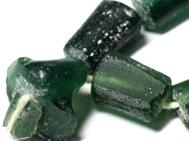 TOKO-BEADS RG022-40 Roman Glass bead (strand) 6~14mm RG022-40 ローマングラス（連） 6~14mm Asian bead & African bead  Handmade,Lampeork,bead,asia,india,ethnic,parts,accessory,beads とんぼ玉,ビーズ,トンボ玉,アジア,インド,エスニック,手作り,パーツ,アクセサリー