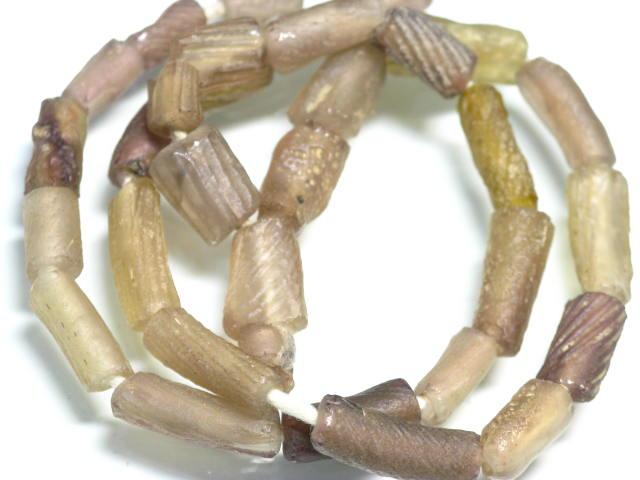TOKO-BEADS RG022-52 Roman Glass bead (strand) 5~7mm RG022-52 ローマングラス（連） 5~7mmLoose Kazuri カズリビーズ Asian bead & African bead  Handmade,Lampeork,bead,asia,india,ethnic,parts,accessory,beads とんぼ玉,ビーズ,トンボ玉,アジア,インド,エスニック,手作り,パーツ,アクセサリー