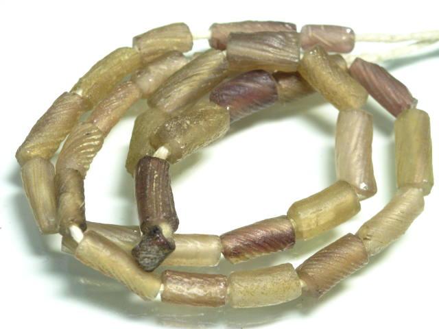 | TOKO-BEADS |RG022-56 ローマングラス（連） 5~7mmとんぼ玉,ビーズ,トンボ玉,アジア,インド,エスニック,手作り,パーツ,アクセサリー