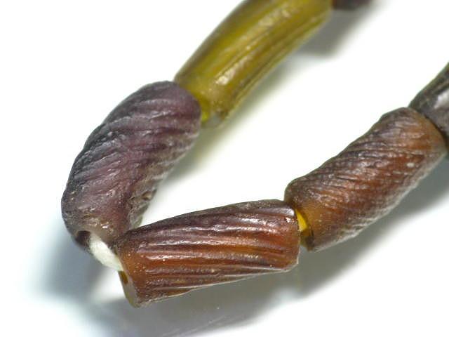TOKO-BEADS RG022-57 Roman Glass bead (strand) 5~7mm RG022-57 ローマングラス（連） 5~7mm Asian bead & African bead  Handmade,Lampeork,bead,asia,india,ethnic,parts,accessory,beads とんぼ玉,ビーズ,トンボ玉,アジア,インド,エスニック,手作り,パーツ,アクセサリー
