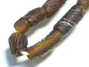 TOKO-BEADS RG022-58 Roman Glass bead (strand) 5~7mm RG022-58 ローマングラス（連） 5~7mm Asian bead & African bead  Handmade,Lampeork,bead,asia,india,ethnic,parts,accessory,beads とんぼ玉,ビーズ,トンボ玉,アジア,インド,エスニック,手作り,パーツ,アクセサリー