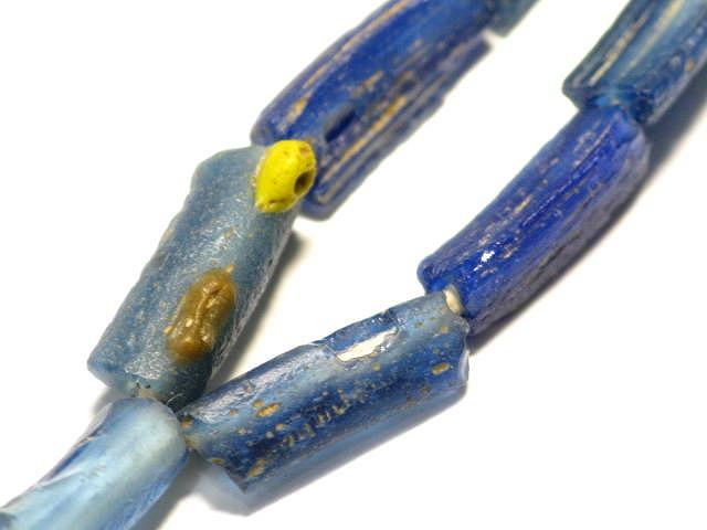 TOKO-BEADS RG022-74 Roman Glass bead (strand) 5~7mm RG022-74 ローマングラス（連） 5~7mm Asian bead & African bead  Handmade,Lampeork,bead,asia,india,ethnic,parts,accessory,beads とんぼ玉,ビーズ,トンボ玉,アジア,インド,エスニック,手作り,パーツ,アクセサリー