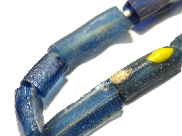 TOKO-BEADS RG022-75 Roman Glass bead (strand) 5~7mm RG022-75 ローマングラス（連） 5~7mm Asian bead & African bead  Handmade,Lampeork,bead,asia,india,ethnic,parts,accessory,beads とんぼ玉,ビーズ,トンボ玉,アジア,インド,エスニック,手作り,パーツ,アクセサリー