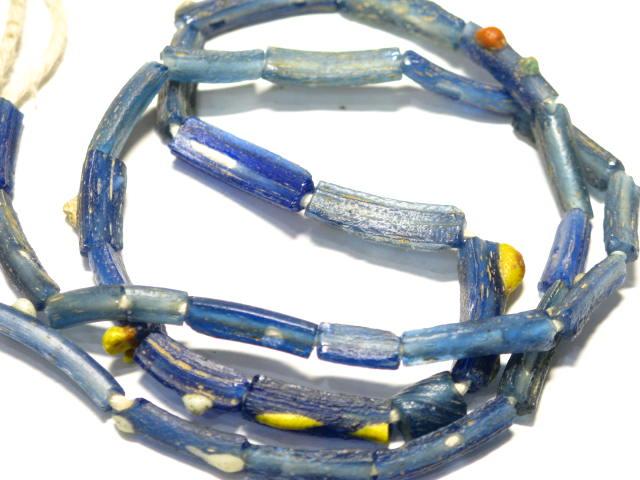 TOKO-BEADS RG022-76 Roman Glass bead (strand) 5~7mm RG022-76 ローマングラス（連） 5~7mmLoose Kazuri カズリビーズ Asian bead & African bead  Handmade,Lampeork,bead,asia,india,ethnic,parts,accessory,beads とんぼ玉,ビーズ,トンボ玉,アジア,インド,エスニック,手作り,パーツ,アクセサリー