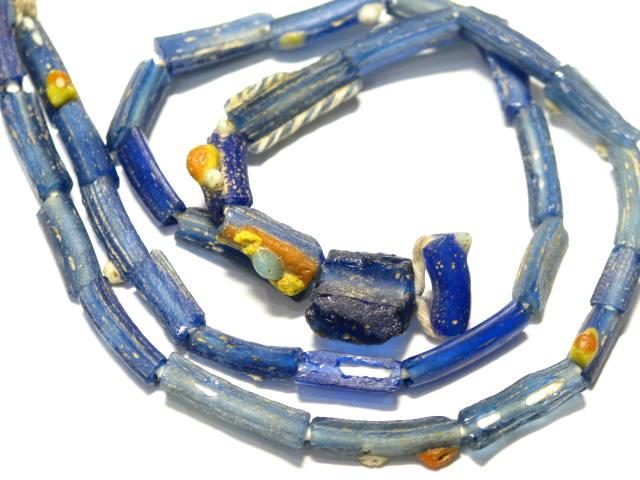 TOKO-BEADS RG022-78 Roman Glass bead (strand) 5~7mm RG022-78 ローマングラス（連） 5~7mm Asian bead & African bead  Handmade,Lampeork,bead,asia,india,ethnic,parts,accessory,beads とんぼ玉,ビーズ,トンボ玉,アジア,インド,エスニック,手作り,パーツ,アクセサリー