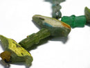 TOKO-BEADS RG022-81 Roman Glass bead (strand) 6.5~17mm RG022-81 ローマングラス（連） 6.5~17mm Asian bead & African bead  Handmade,Lampeork,bead,asia,india,ethnic,parts,accessory,beads とんぼ玉,ビーズ,トンボ玉,アジア,インド,エスニック,手作り,パーツ,アクセサリー