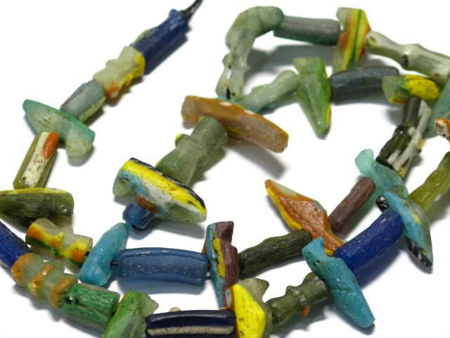 TOKO-BEADS RG022-88 Roman Glass bead (strand) 6.5~17mm RG022-88 ローマングラス（連） 6.5~17mm Asian bead & African bead  Handmade,Lampeork,bead,asia,india,ethnic,parts,accessory,beads とんぼ玉,ビーズ,トンボ玉,アジア,インド,エスニック,手作り,パーツ,アクセサリー