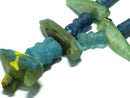 TOKO-BEADS RG022-90 Roman Glass bead (strand) 6.5~17mm RG022-90 ローマングラス（連） 6.5~17mm Asian bead & African bead  Handmade,Lampeork,bead,asia,india,ethnic,parts,accessory,beads とんぼ玉,ビーズ,トンボ玉,アジア,インド,エスニック,手作り,パーツ,アクセサリー