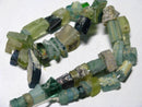 TOKO-BEADS RG023-03 Roman Glass bead (strand) (max) 21mm RG023-03 銀化ローマングラス（連） (max) 21mm Asian bead & African bead  Handmade,Lampeork,bead,asia,india,ethnic,parts,accessory,beads とんぼ玉,ビーズ,トンボ玉,アジア,インド,エスニック,手作り,パーツ,アクセサリー