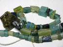 TOKO-BEADS RG023-04 Roman Glass bead (strand) (max) 26mm RG023-04 銀化ローマングラス（連） (max) 26mm Asian bead & African bead  Handmade,Lampeork,bead,asia,india,ethnic,parts,accessory,beads とんぼ玉,ビーズ,トンボ玉,アジア,インド,エスニック,手作り,パーツ,アクセサリー