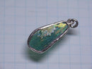 TOKO-BEADS RG024-20 Roman Glass Charm (silver925) 25mm RG024-20 ローマングラスペンダントトップ（シルバー） 25mm Asian bead & African bead  Handmade,Lampeork,bead,asia,india,ethnic,parts,accessory,beads とんぼ玉,ビーズ,トンボ玉,アジア,インド,エスニック,手作り,パーツ,アクセサリー