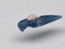 TOKO-BEADS RG052-27 Roman Glass bead (Blue Bird) 13mm RG052-27 ローマングラス（青い鳥） 13mm Asian bead & African bead  Handmade,Lampeork,bead,asia,india,ethnic,parts,accessory,beads とんぼ玉,ビーズ,トンボ玉,アジア,インド,エスニック,手作り,パーツ,アクセサリー