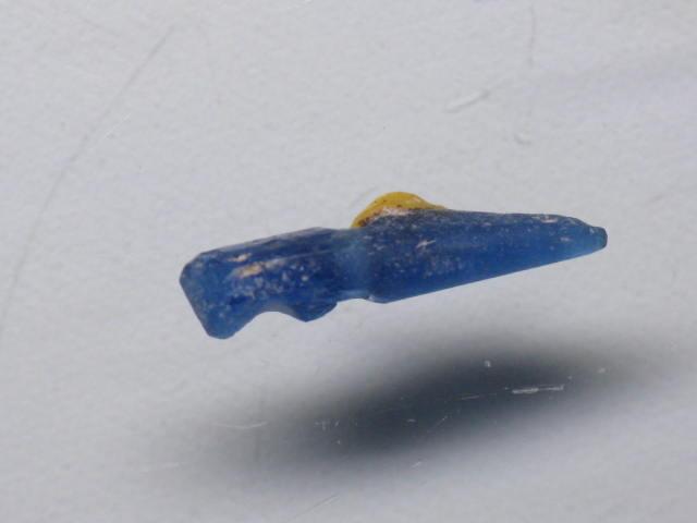 TOKO-BEADS RG052-31 Roman Glass bead (Blue Bird) 13mm RG052-31 ローマングラス（青い鳥） 13mm Asian bead & African bead  Handmade,Lampeork,bead,asia,india,ethnic,parts,accessory,beads とんぼ玉,ビーズ,トンボ玉,アジア,インド,エスニック,手作り,パーツ,アクセサリー