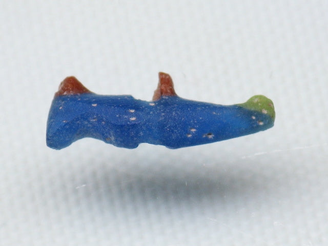 | TOKO-BEADS |RG052-42 ローマングラス（青い鳥） 13mmとんぼ玉,ビーズ,トンボ玉,アジア,インド,エスニック,手作り,パーツ,アクセサリー