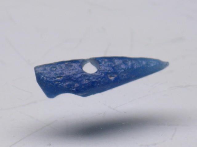 | TOKO-BEADS |RG052-43 ローマングラス（青い鳥） 13mmとんぼ玉,ビーズ,トンボ玉,アジア,インド,エスニック,手作り,パーツ,アクセサリー